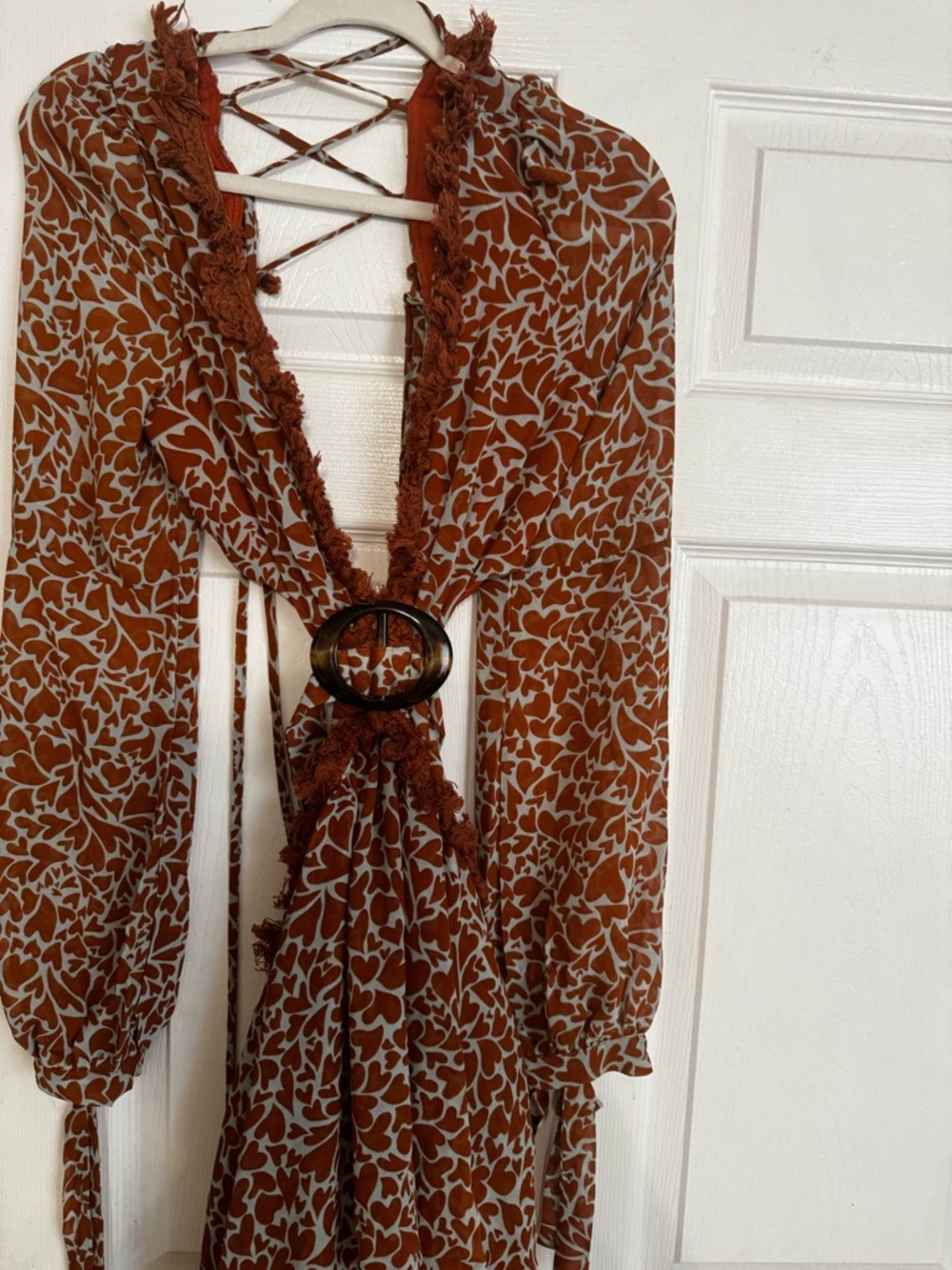 Boutique maxi tiered dress- Size M